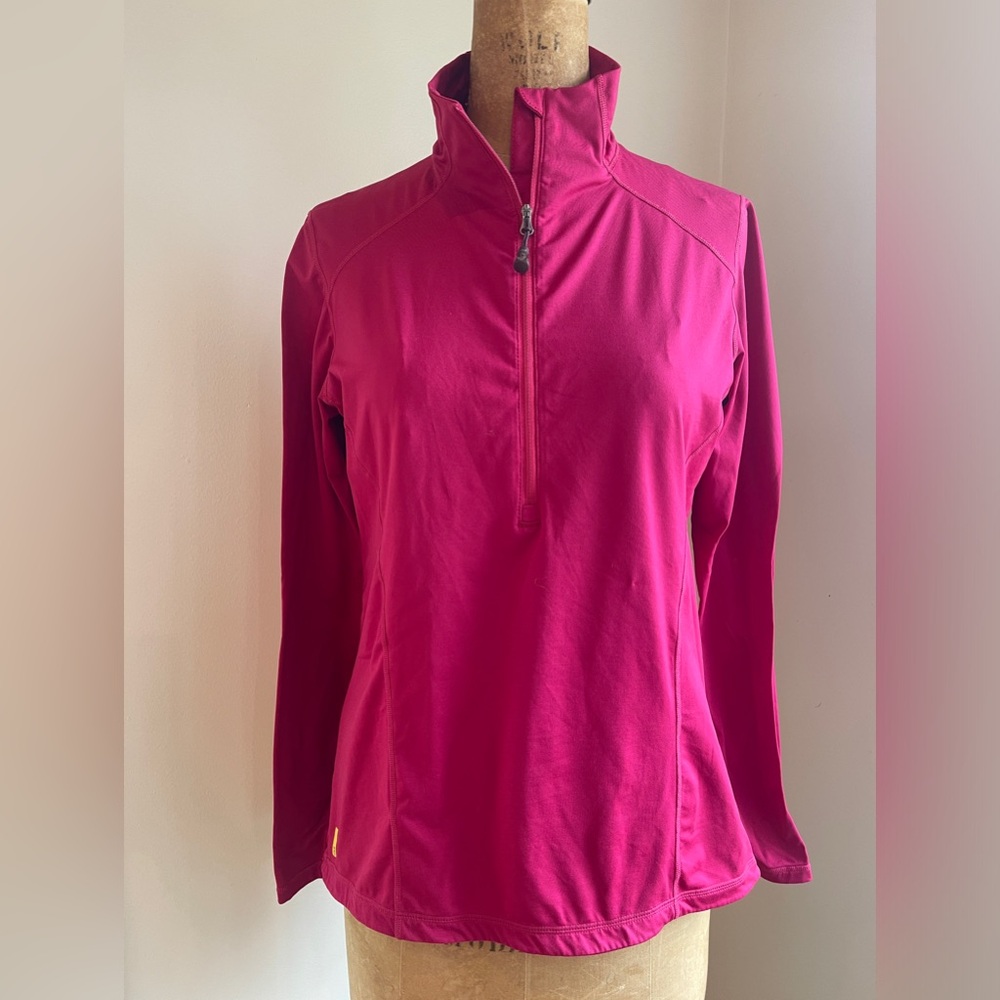 Lole zip mock